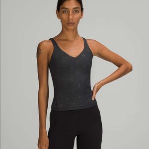 Lululemon Align Waist-Length Logo Tank (Size 6)